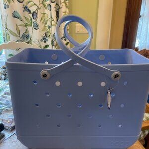 NWT ORIGINAL BEACH BLUE BOGG BAG LARGE